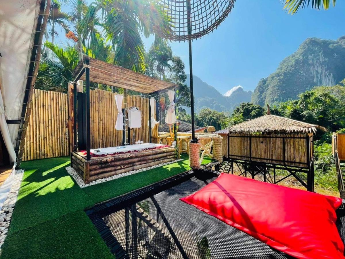 Bridge Hill Cafe Glamping 호텔 Khao Sok National Park 외부 사진