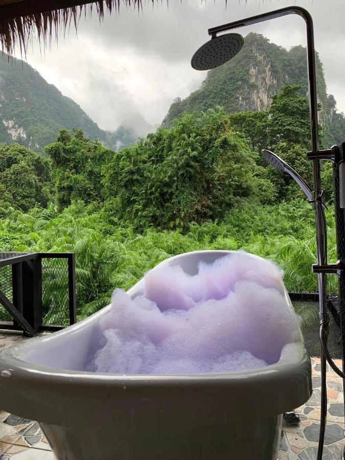 Bridge Hill Cafe Glamping 호텔 Khao Sok National Park 외부 사진