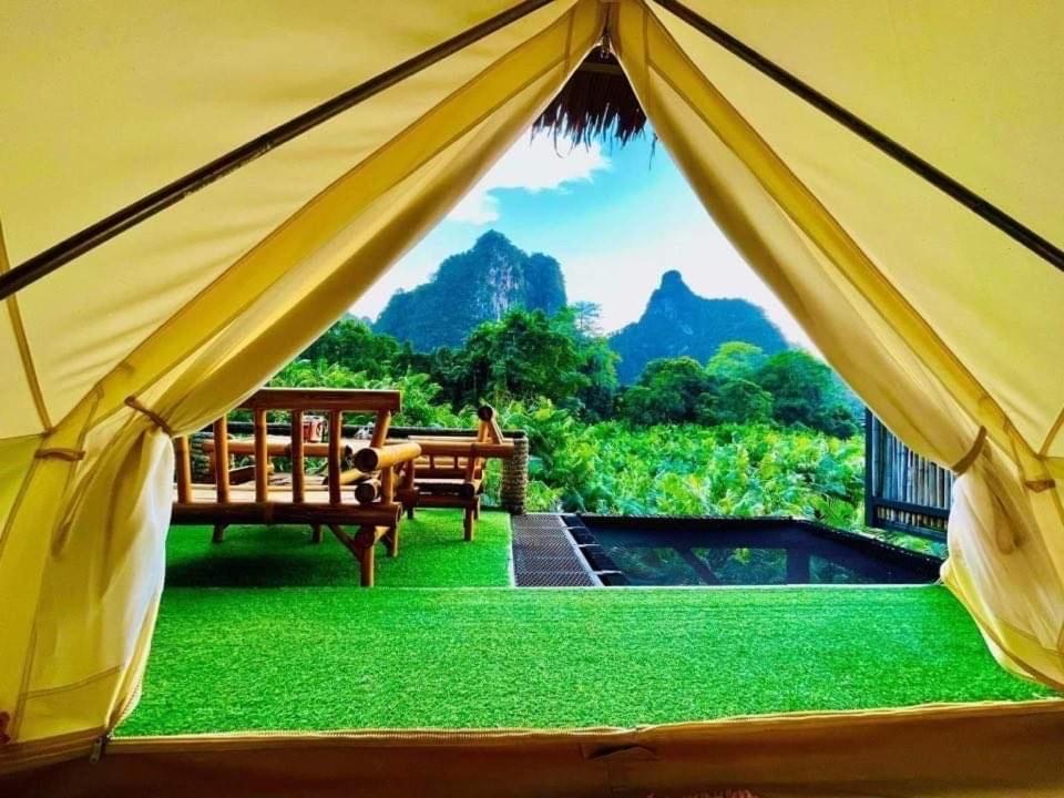 Bridge Hill Cafe Glamping 호텔 Khao Sok National Park 외부 사진