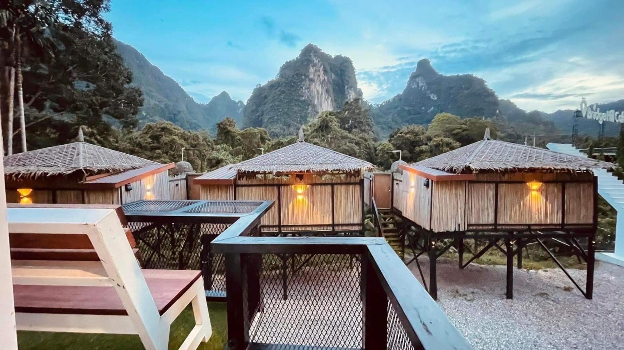 Bridge Hill Cafe Glamping 호텔 Khao Sok National Park 외부 사진